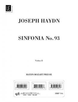 Sinfonia Nr.93 Hob. I:93 