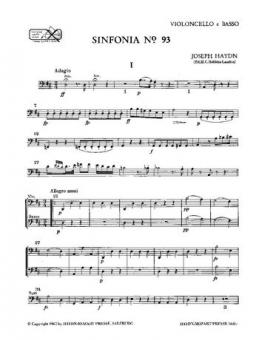 Sinfonia Nr.93 Hob. I:93 