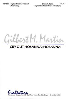 Cry Out Hosanna! Hosanna! 