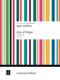 Jeux d'Orgue op. 34 