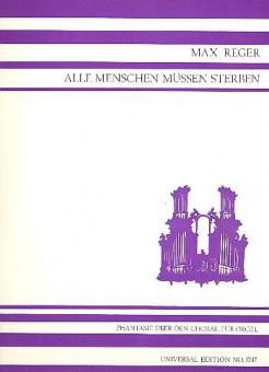 Phantasie über den Choral 'Alle Menschen müssen sterben' op. 52/1 