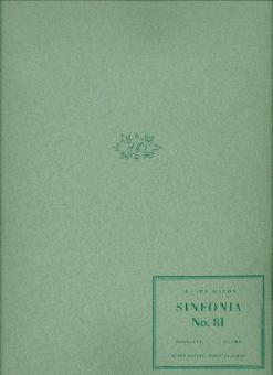 Sinfonie Nr.81 Hob. I:81 