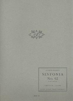 Sinfonia Nr.92 Hob. I:92 