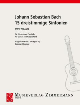 15 dreistimmige Sinfonien BWV 787-801 Standard