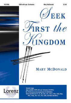 Seek First The Kingdom 