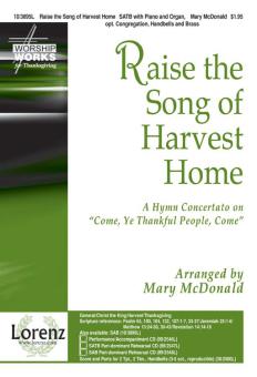 Raise The Song Of Harvest Home 