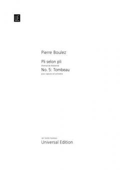 Tombeau Nr. 5 aus 'Pli selon pli' 