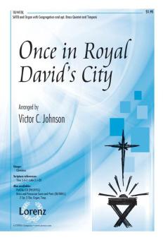 Once In Royal David?S City 