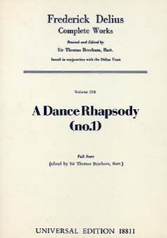 A Dance Rhapsody No 1 