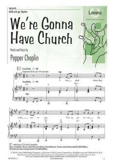 We're Gonna Have Church 