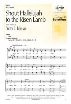 Shout Hallelujah To The Risen Lamb 