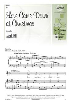 Love Came Down At Christmas 