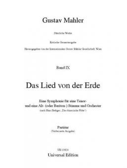 Das Lied von der Erde 9 