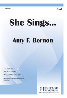 She Sings (SSA and piano) 