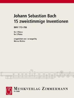 15 zweistimmige Inventionen BWV 772-786 Standard