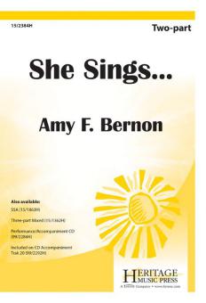 She Sings (Two-part and piano) 
