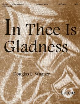 In Thee Is Gladness 