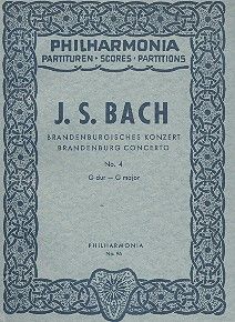 Brandenburgisches Konzert Nr. 4 BWV 1049 