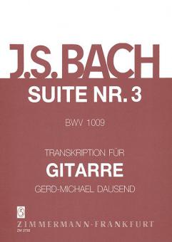 6 Suiten Nr. 3 BWV 1009 