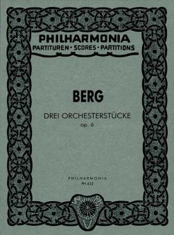 Drei Orchesterstücke op. 6 