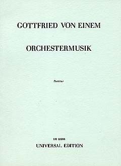 Orchestermusik op. 9 