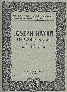 Symphonie Nr.49 Hob. I:49 