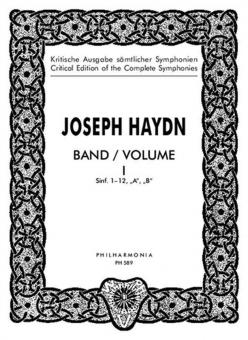 Symphonien A und B und Nr. 1-12 