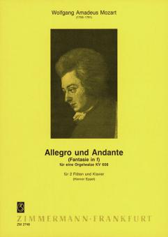 Allegro und Andante (Fantasie in f) KV 608 