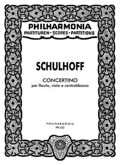 Concertino für Flöte, Viola und Kontrabass 
