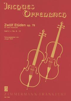 Zwölf Etüden op. 78 Heft 2 