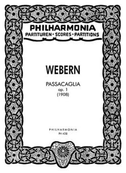 Passacaglia op. 1 