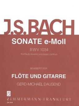Sonate e-Moll BWV 1034 Standard