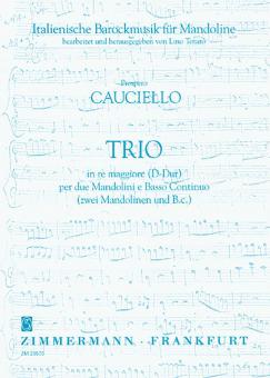 Trio per due Mandolini e Basso Continuo D-Dur 