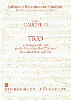 Trio per due Mandolini e Basso Continuo F-Dur 