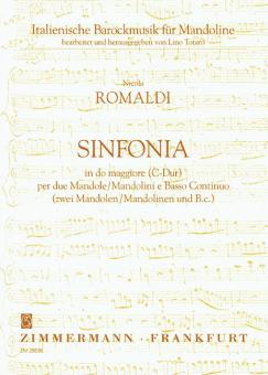 Sinfonia per due Mandole (Mandolini e Basso continuo in C-Dur 