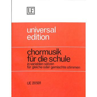 Chormusik für die Schule 