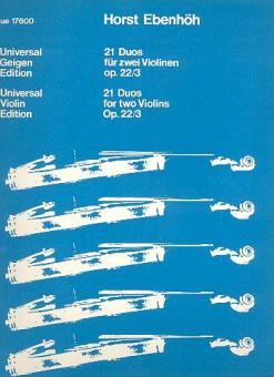 21 Duos op. 22/3 
