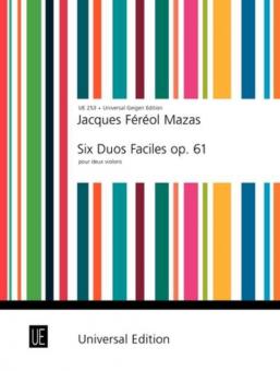 6 duos faciles Op. 61 