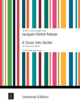 6 duos très faciles Op. 60 