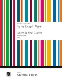 6 kleine Duette op. 8 