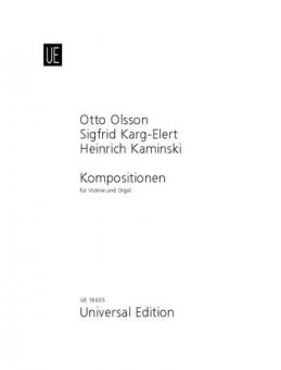 Kompositionen für Violine und Orgel 