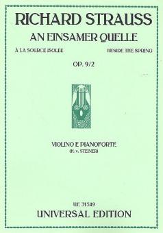 An Einsamer Quelle op. 9 Nr. 2 