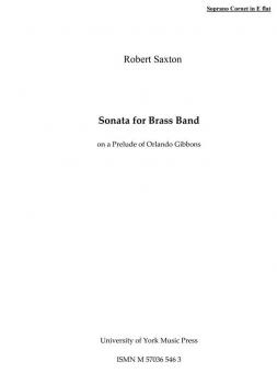 Sonata For Brass Band On Prelude By O. Gibbons 