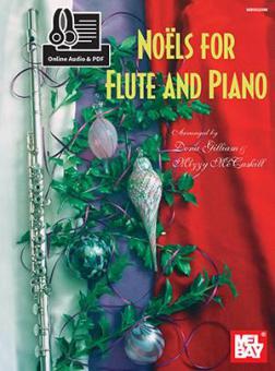 Noels for Flute and Piano Book with Online Audio 