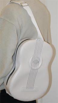 Musicwear - Acoustic-Style Shoulder Bag - White 