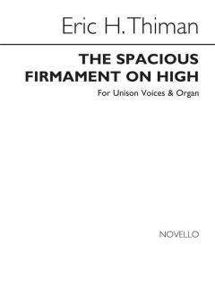 The Spacious Firmament On High 