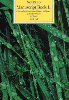 Novello Manuscript Book 11: A4 - Spiral Bound 