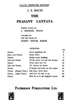 The Peasant Cantata 
