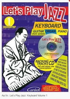 Let's Play Jazz Keyboard Vol. 1 With Guitar chord symbols 