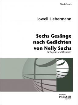 Six Songs On Poems Of Nelly Sachs 